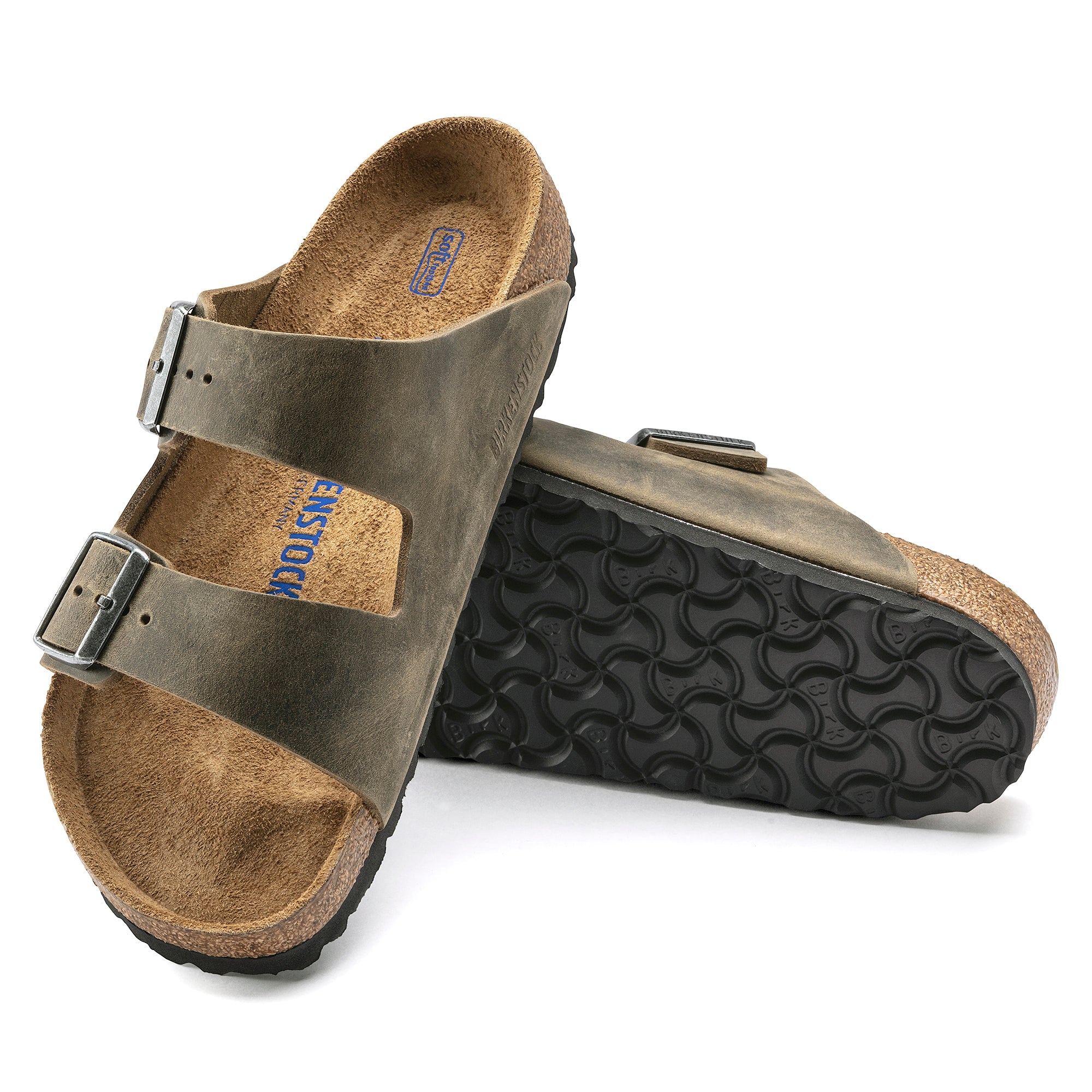 Arizona SFB Faded Khaki Oiled Leather Narrow