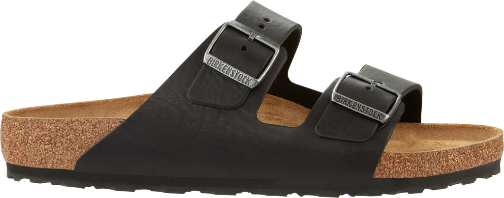 Arizona Vintage Wood Black Natural Leather Regular