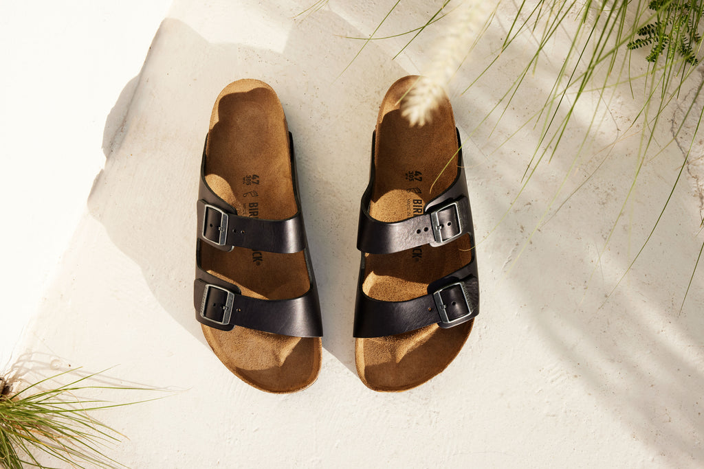 Arizona Vintage Wood Black Natural Leather Regular