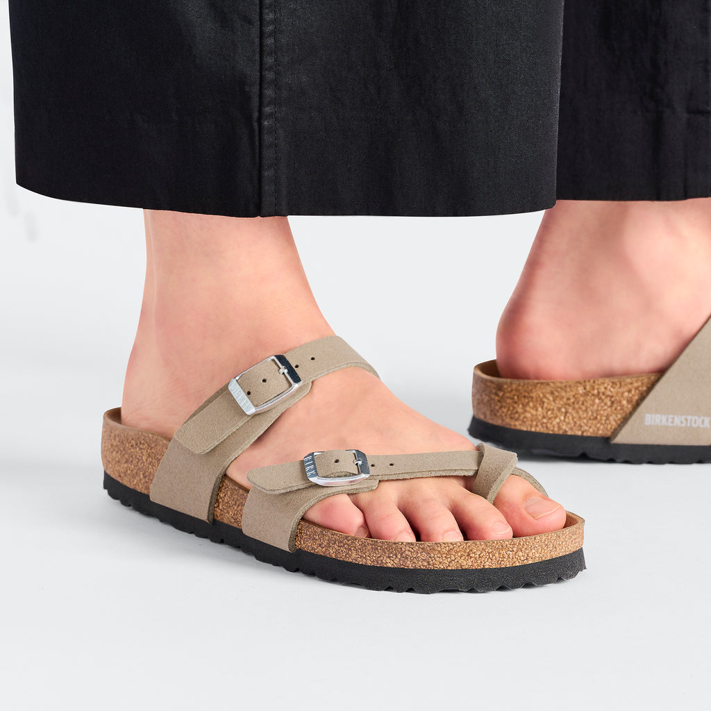 Mayari Vegan Grey Taupe Vegan Narrow