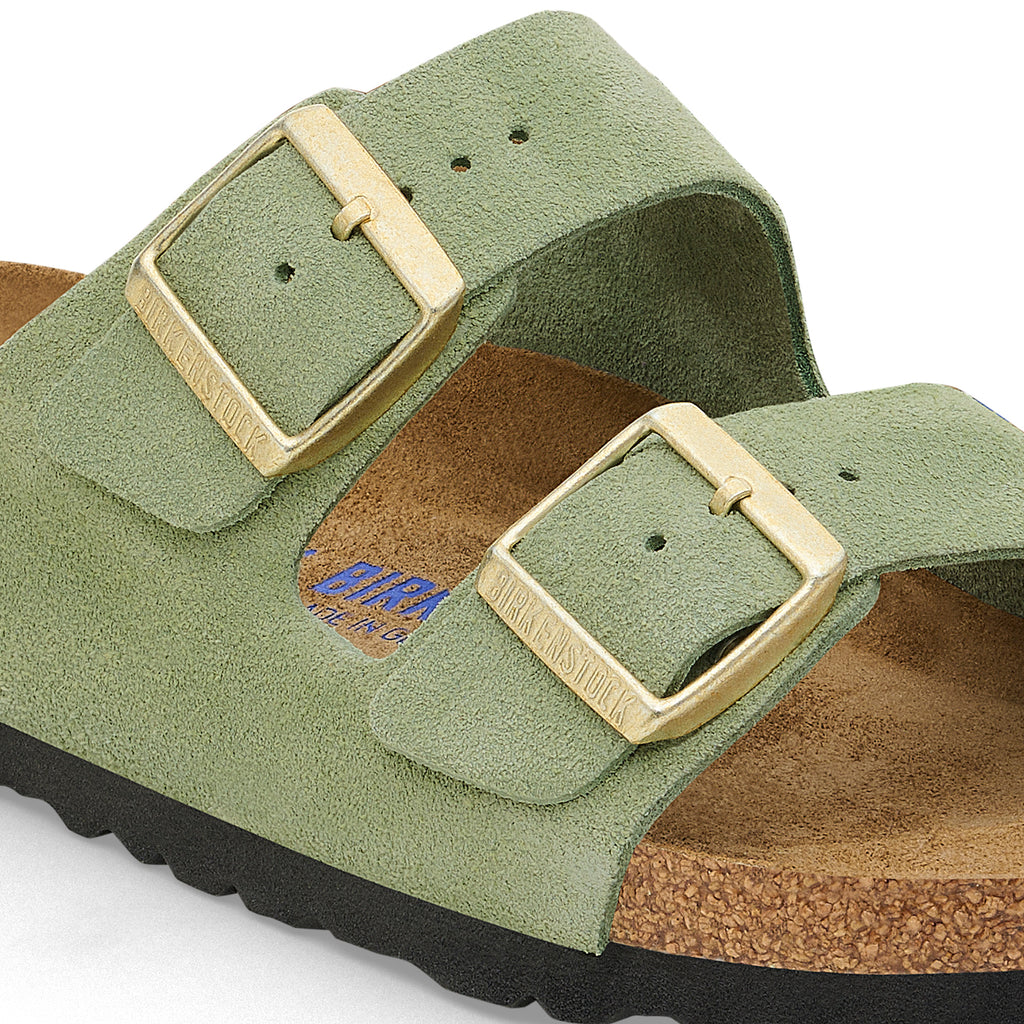 Arizona SFB Green Tea Suede Leather Narrow