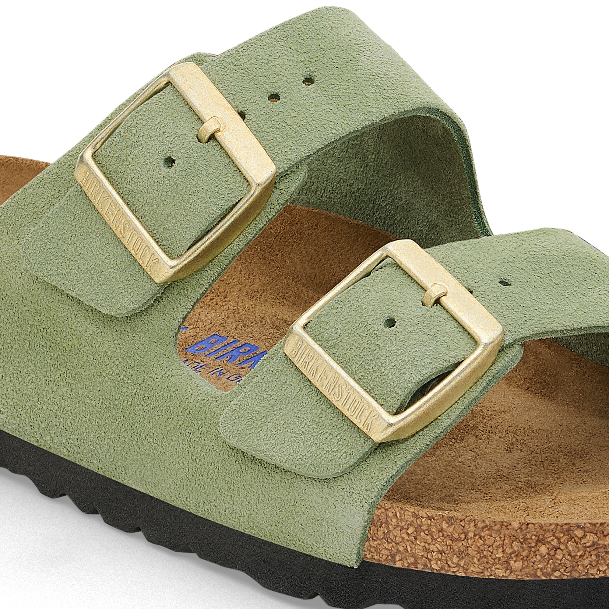 Arizona SFB Green Tea Suede Leather Narrow