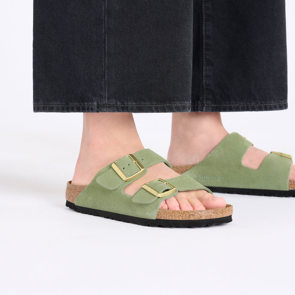 Arizona SFB Green Tea Suede Leather Narrow