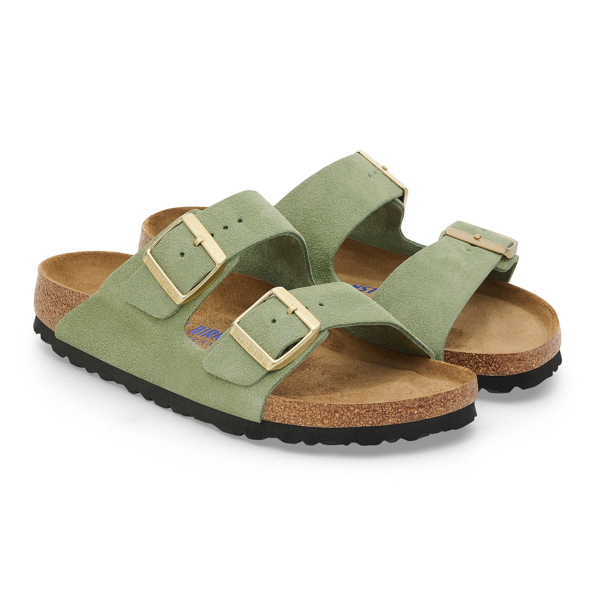 Arizona SFB Green Tea Suede Leather Narrow