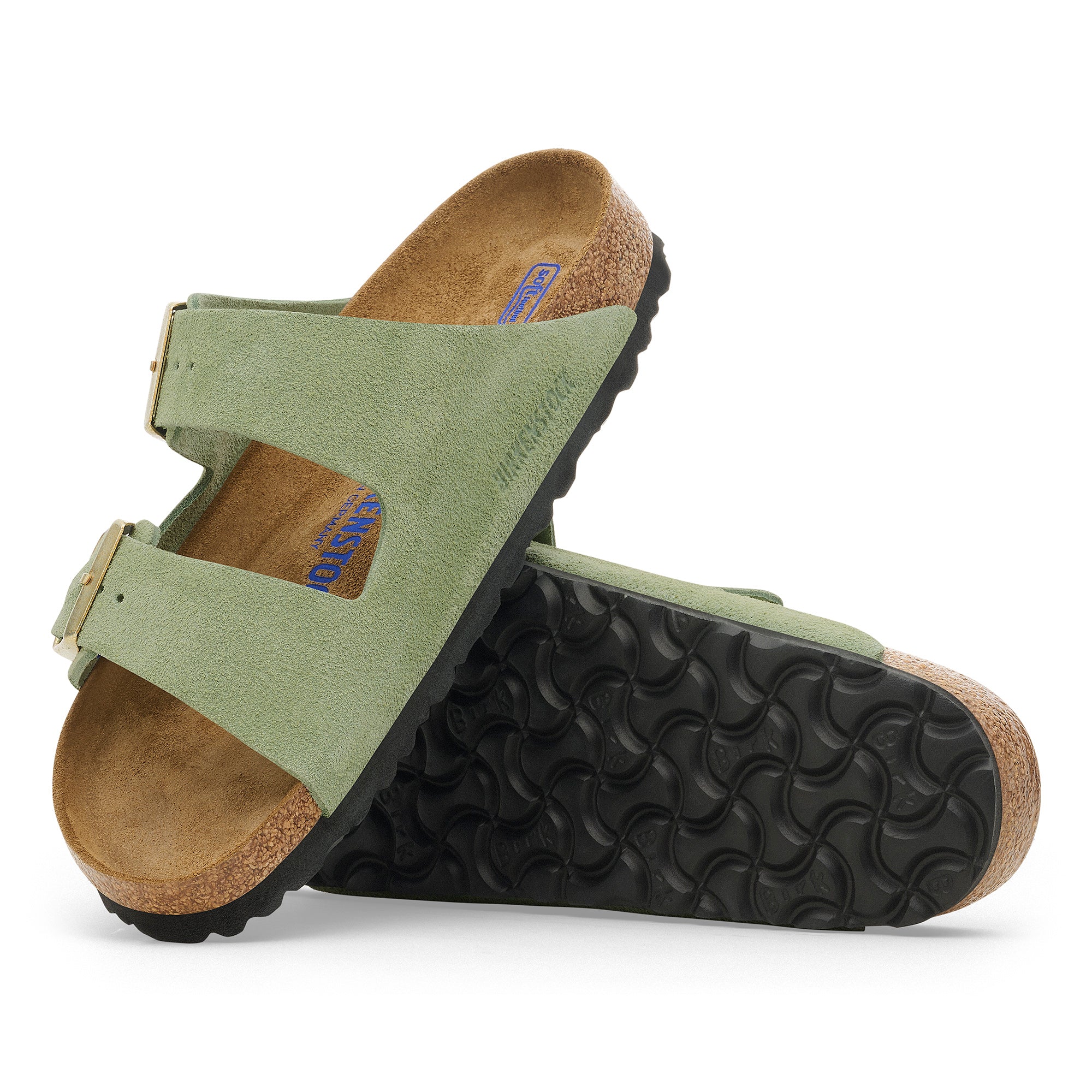 Arizona SFB Green Tea Suede Leather Narrow
