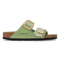 Arizona Big Buckle High Shine Green Tea Natural Leather Patent Narrow