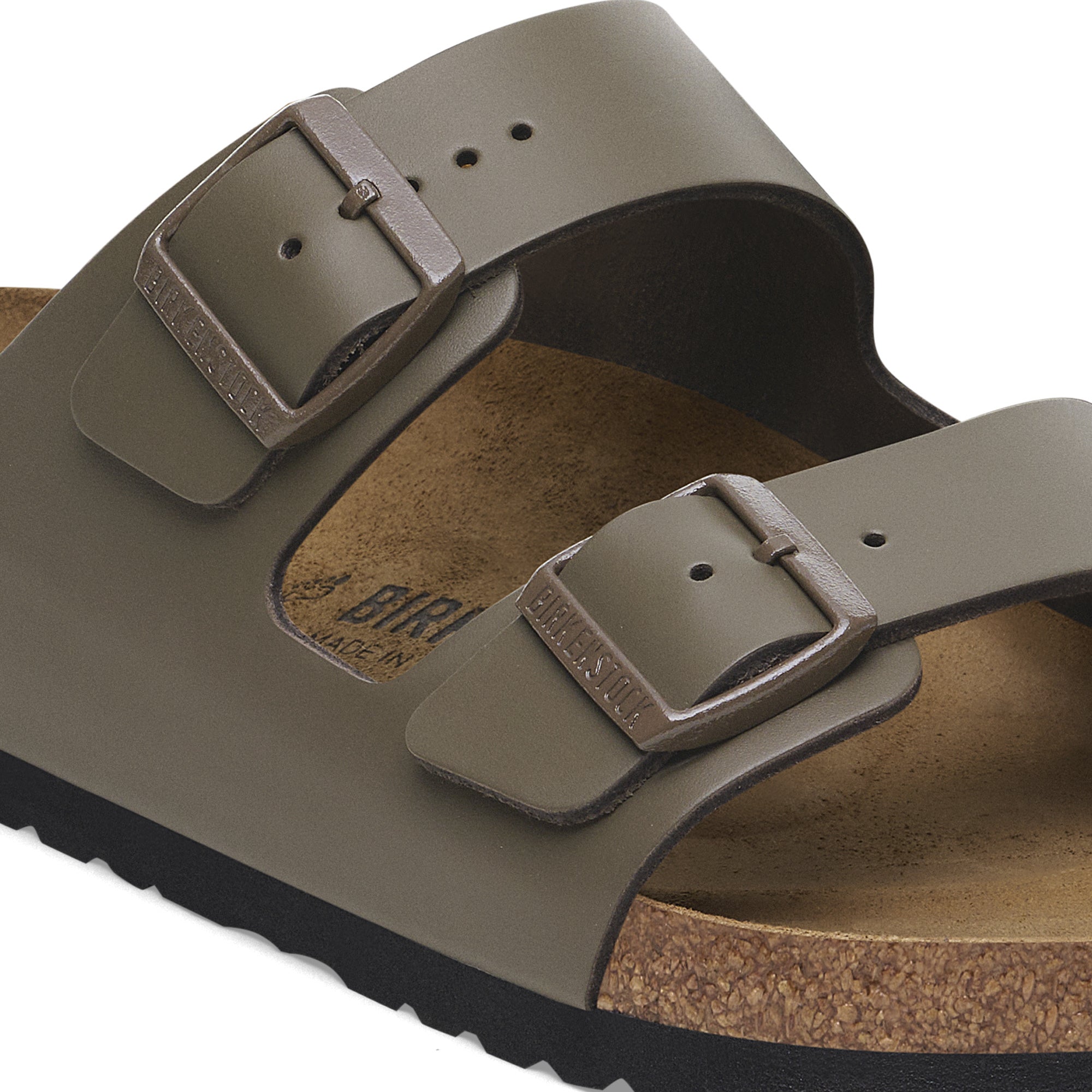Arizona Concrete Grey Smooth Leather Regular