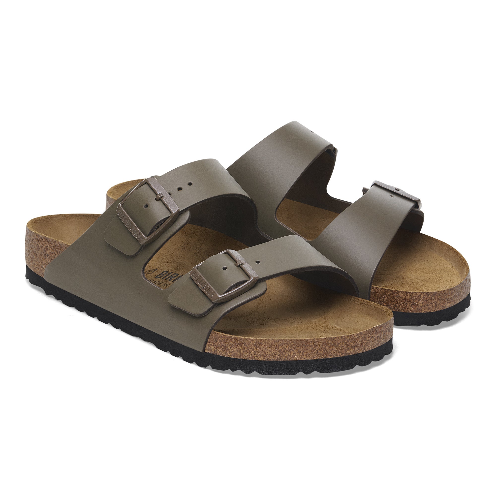 Arizona Concrete Grey Smooth Leather Regular