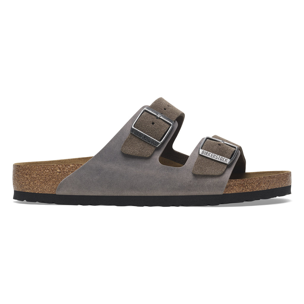 Arizona Concrete Grey Oiled/Suede Leather Regular