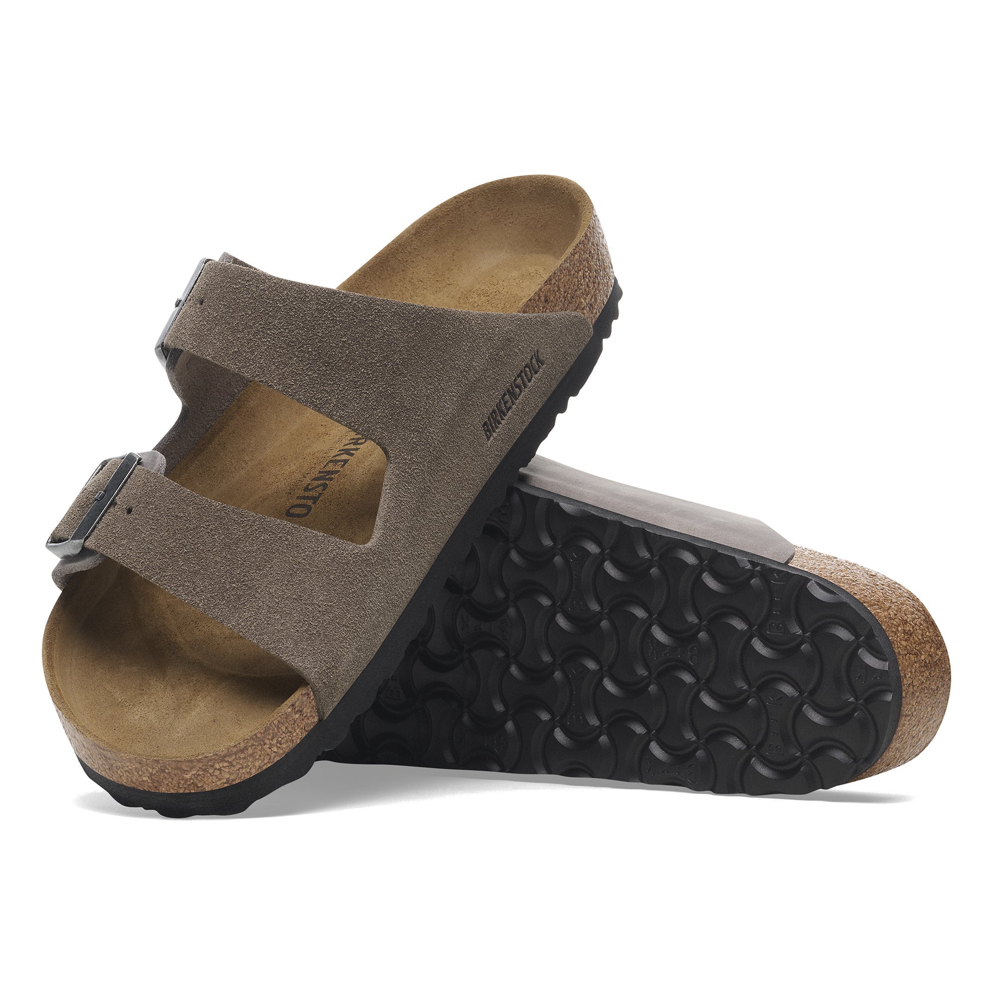 Arizona Concrete Grey Oiled/Suede Leather Regular