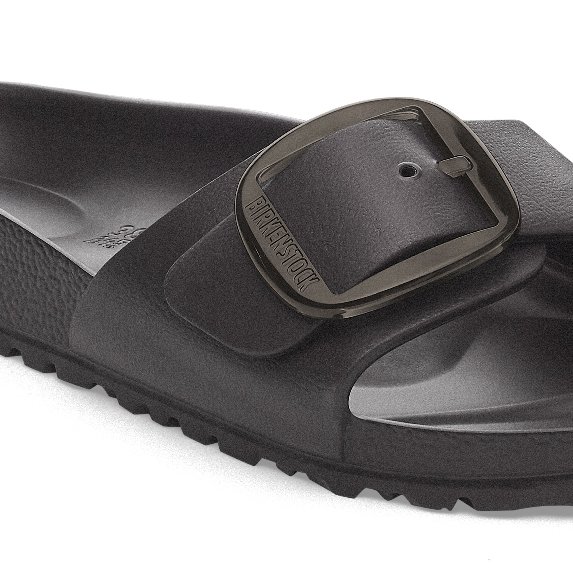 Madrid EVA Big Buckle Black Narrow