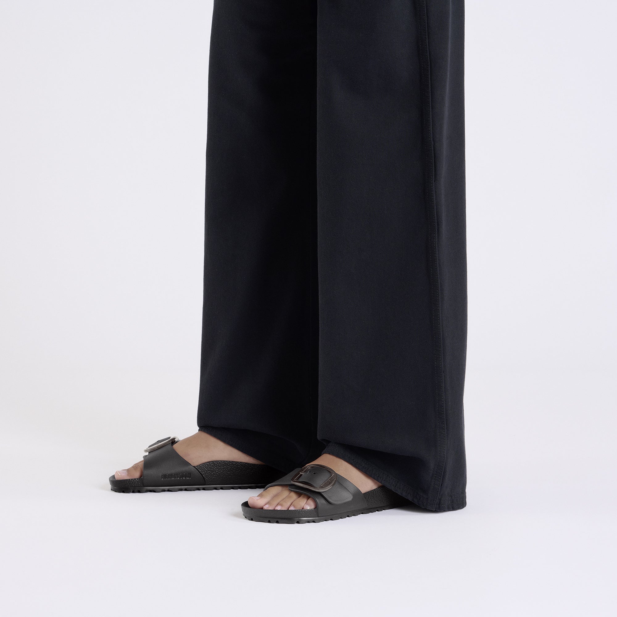 Madrid EVA Big Buckle Black Narrow