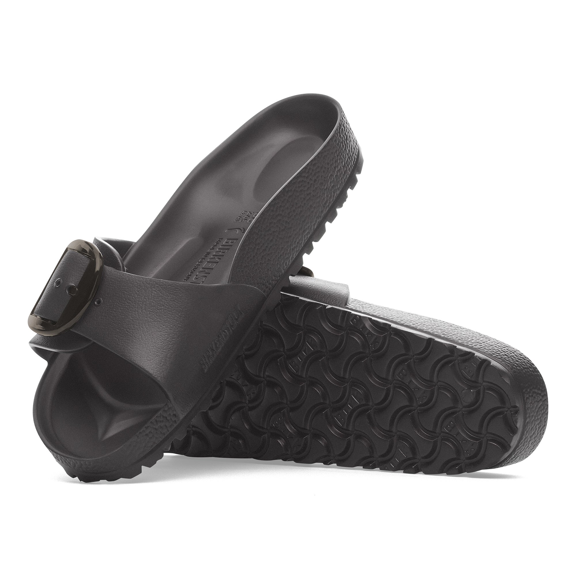 Madrid EVA Big Buckle Black Narrow