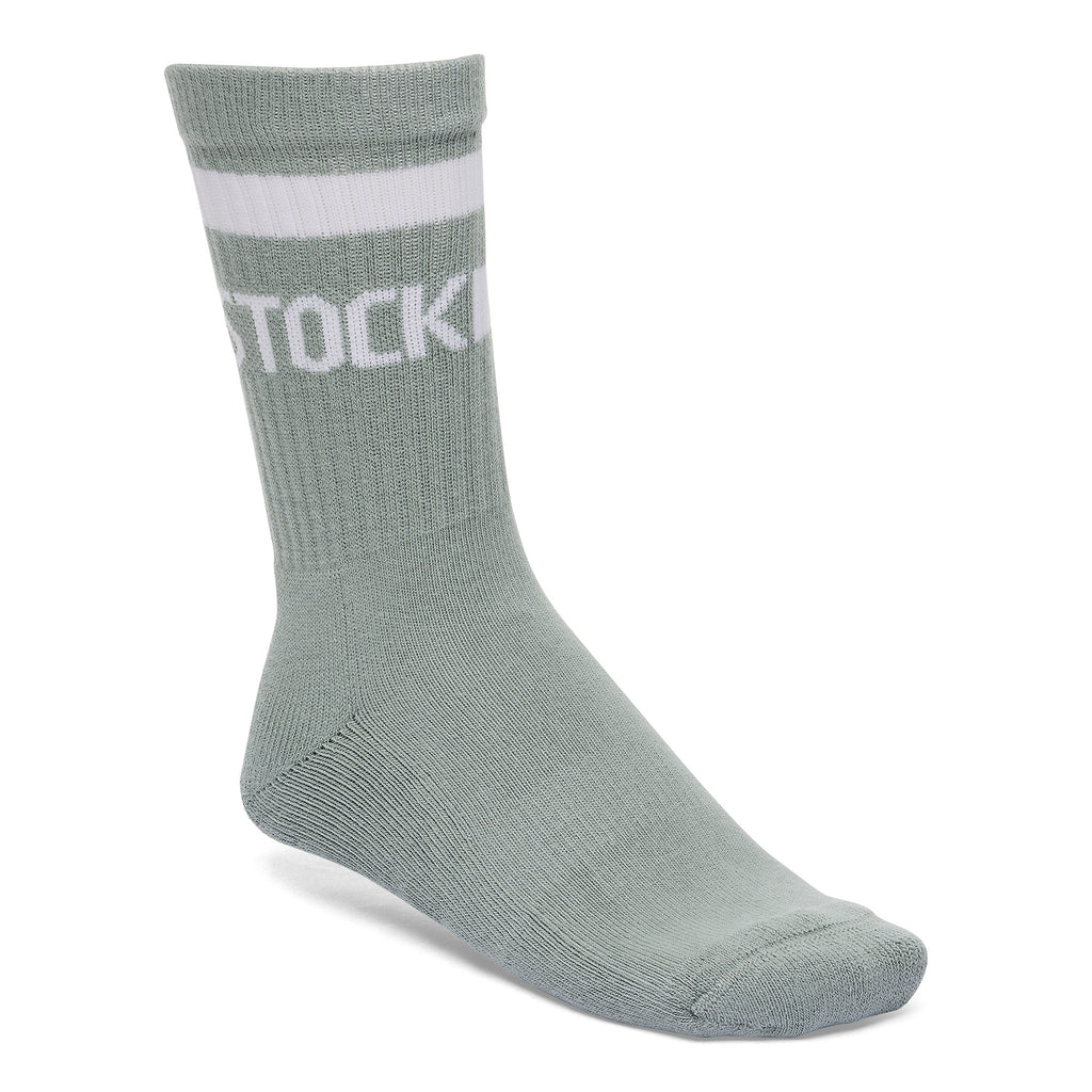 Cotton Crew Strip Pure Sage / White