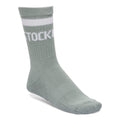 Cotton Crew Strip Pure Sage / White