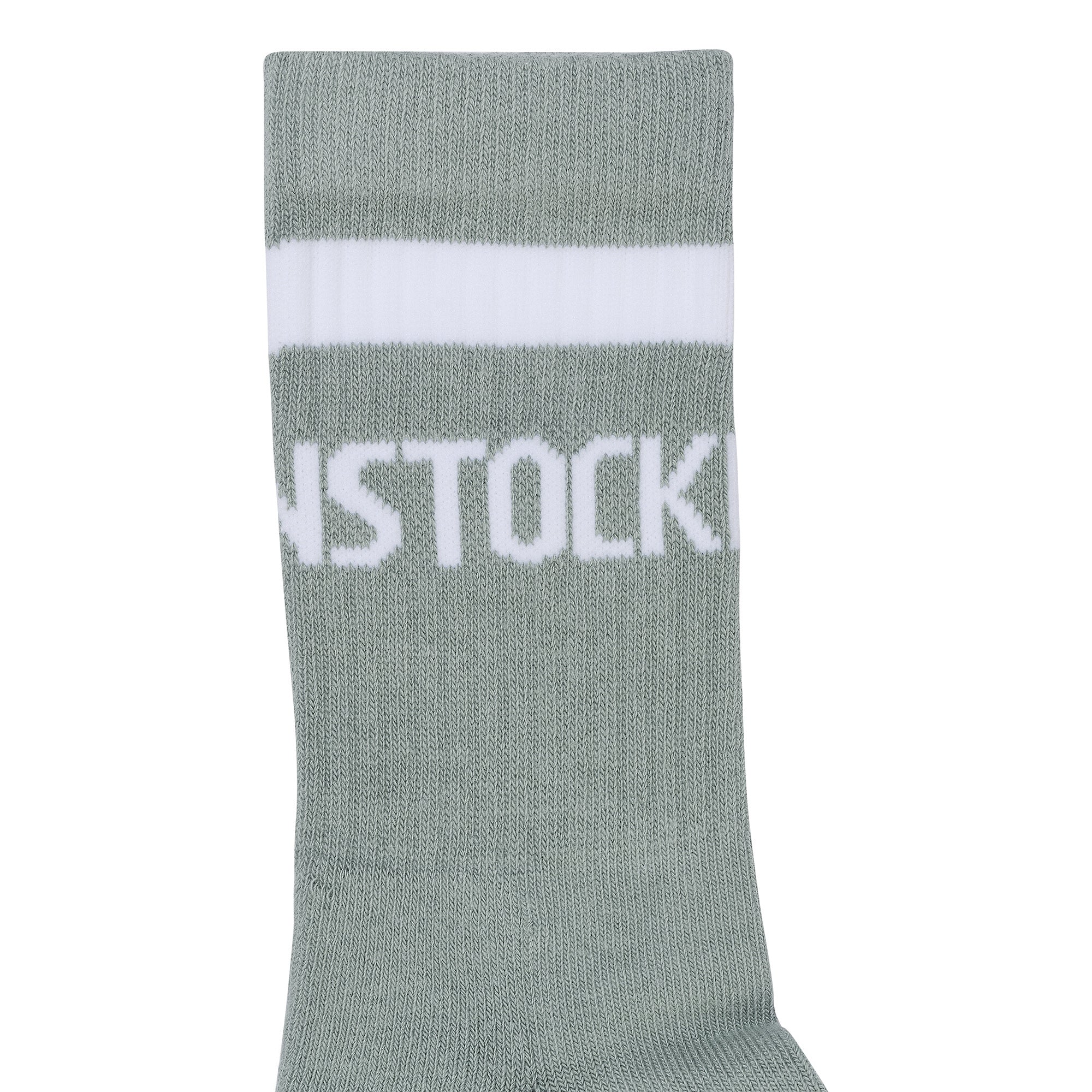 Cotton Crew Strip Pure Sage / White