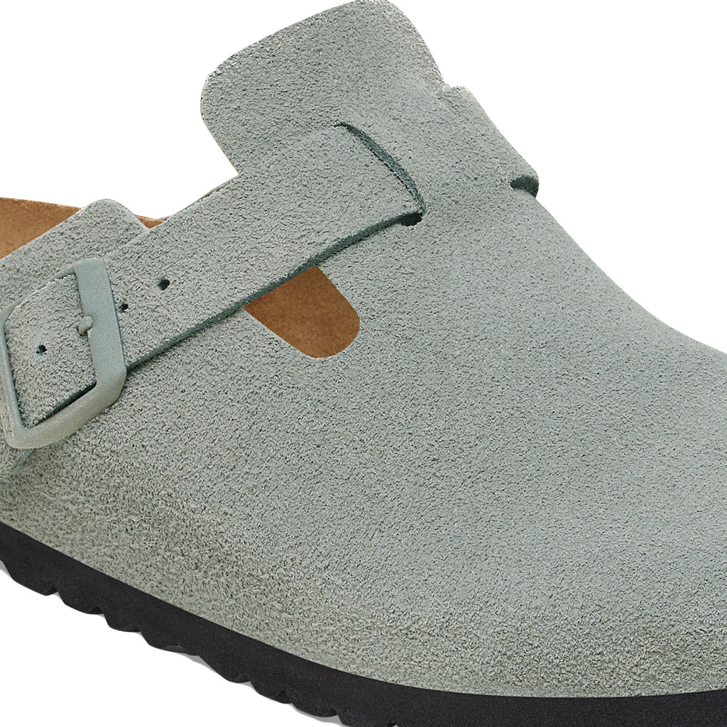 Boston SFB Pure Sage Suede Leather Regular
