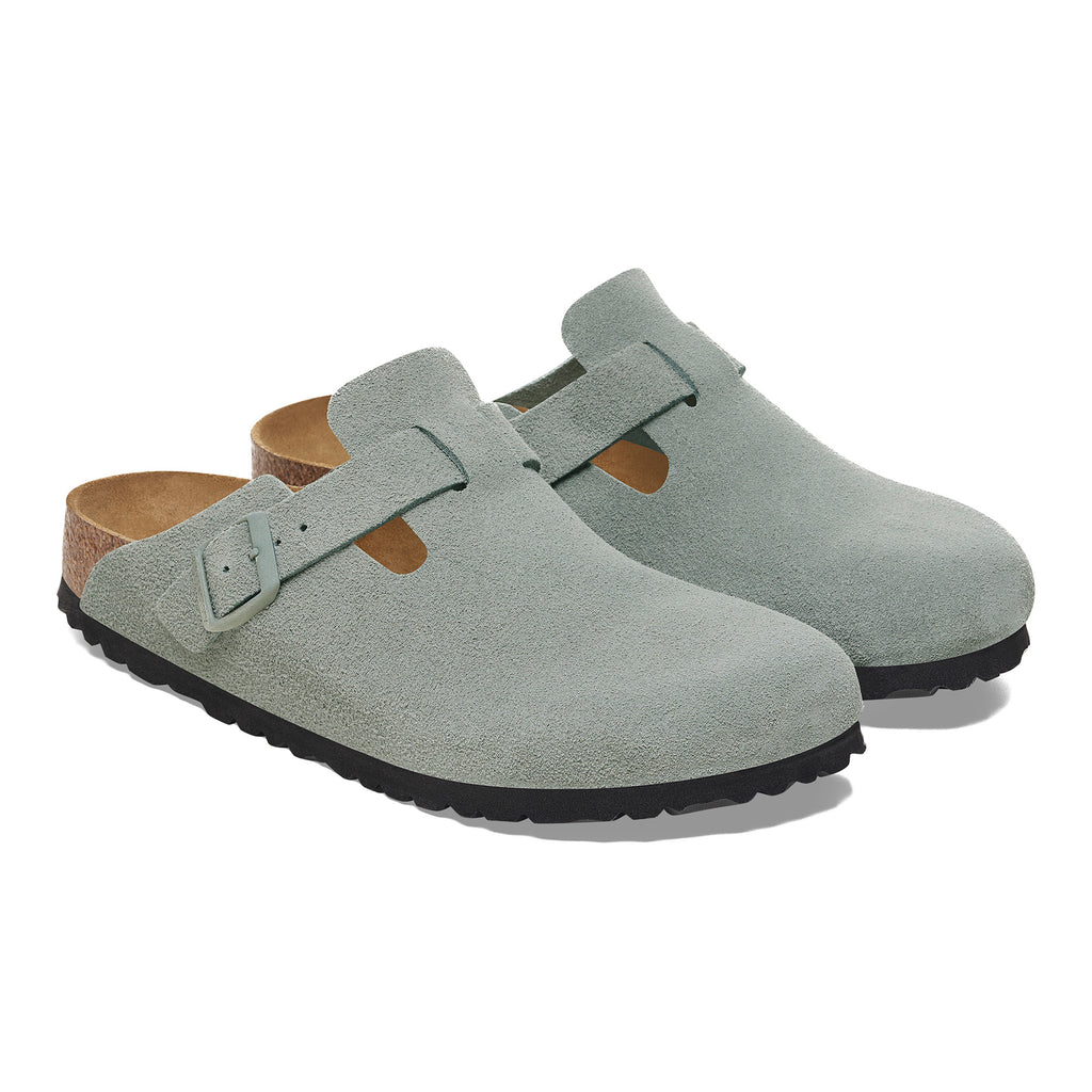 Boston SFB Pure Sage Suede Leather Regular