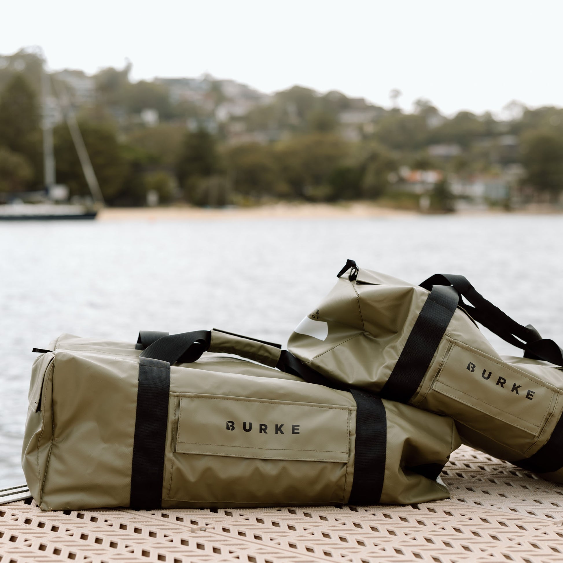 Yachtsman Large Waterproof Gear Bag - Green