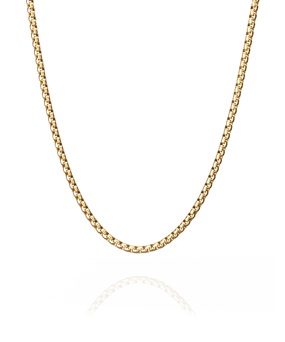 Boxchain Necklace - Gold