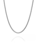 Boxchain Necklace - Silver