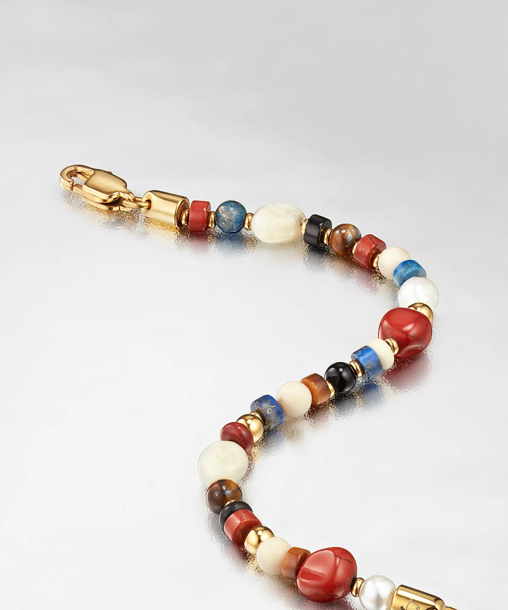 Brontide 4 mm - Aurora / Gold