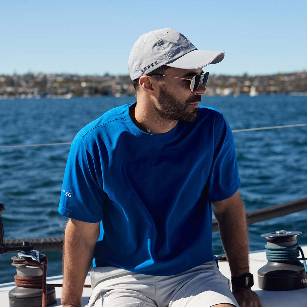 Crew Tech Tee SS - Blue