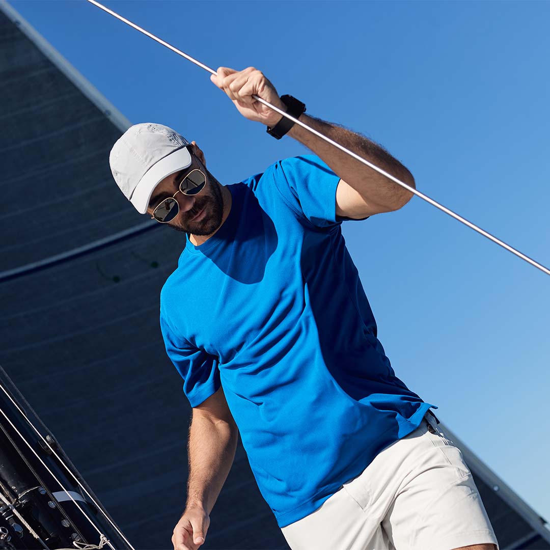 Crew Tech Tee SS - Blue