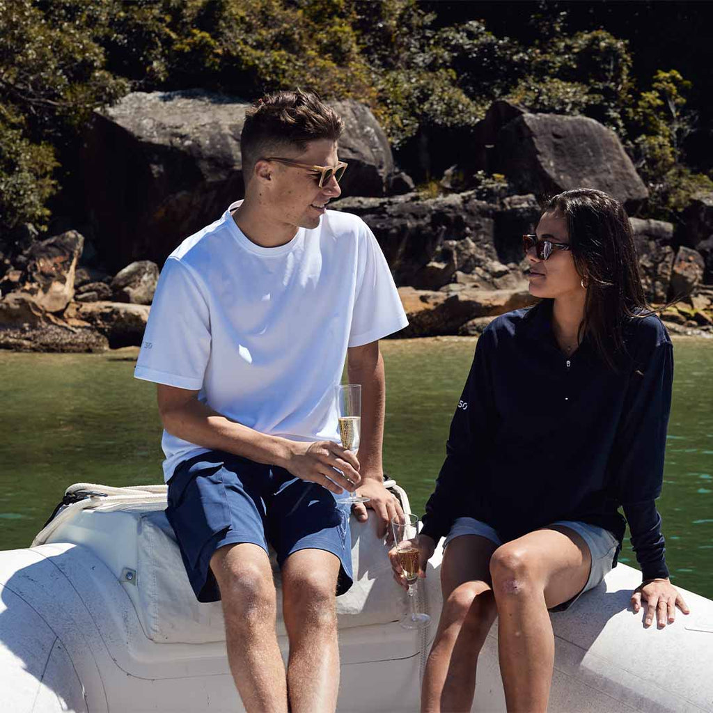 Crew Tech Tee SS - White