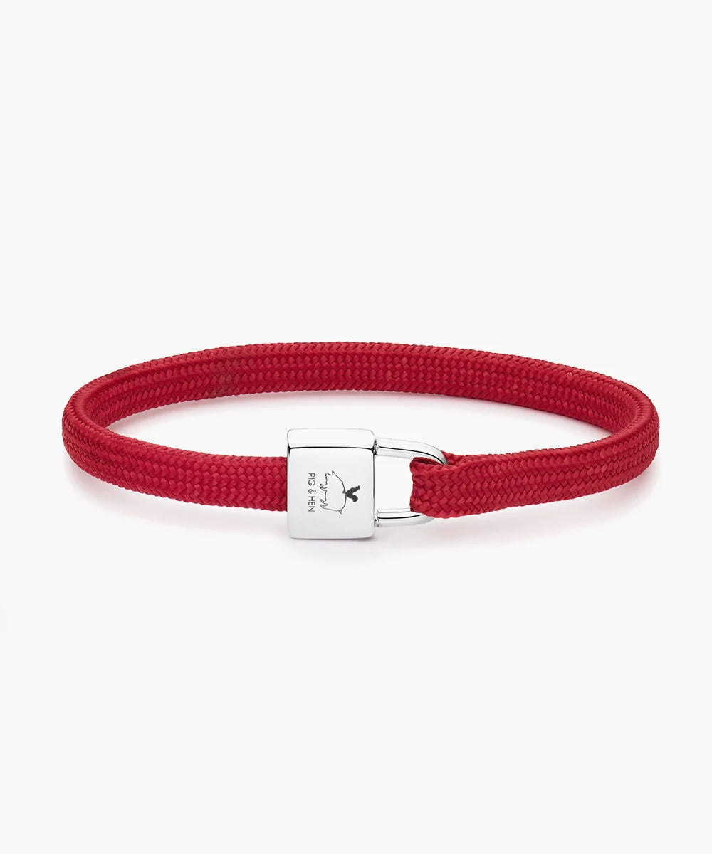 Billy - Raspberry / Silver