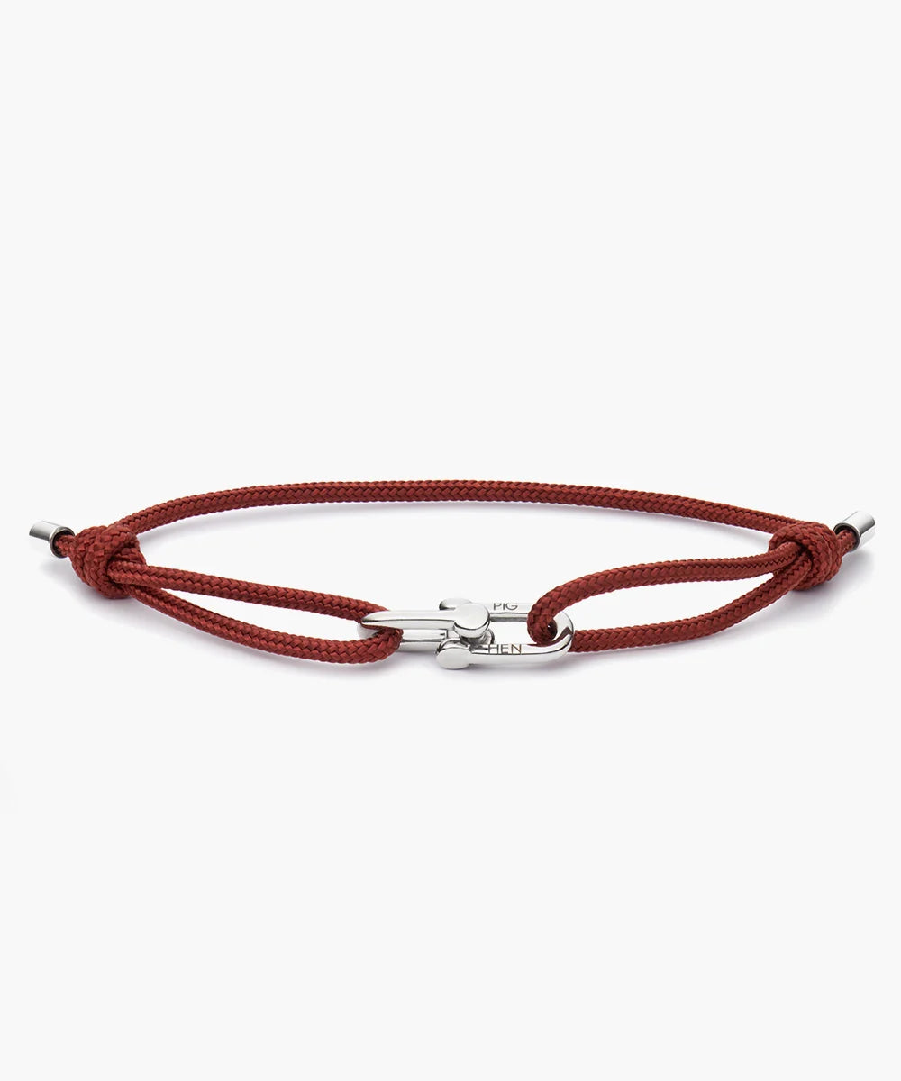 Daunting Dean - Velvet Red / Silver