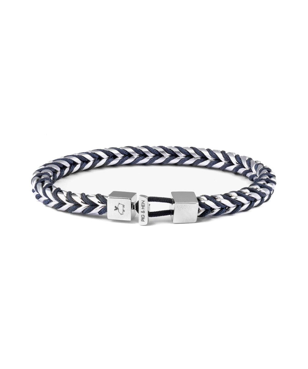 Catena Foxtail - Navy/Silver