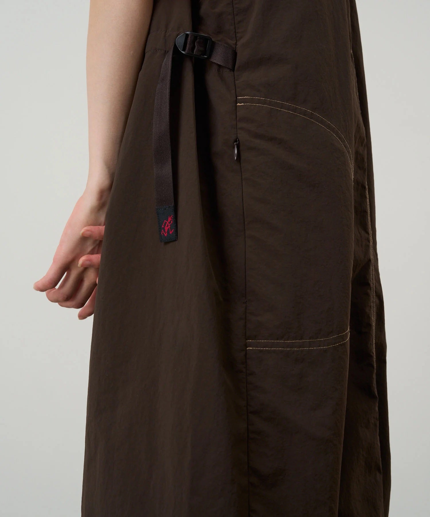 Nylon Dress - Chocolate