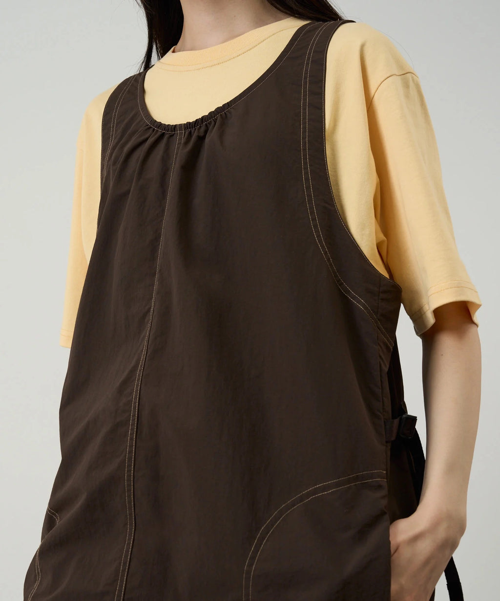 Nylon Dress - Chocolate