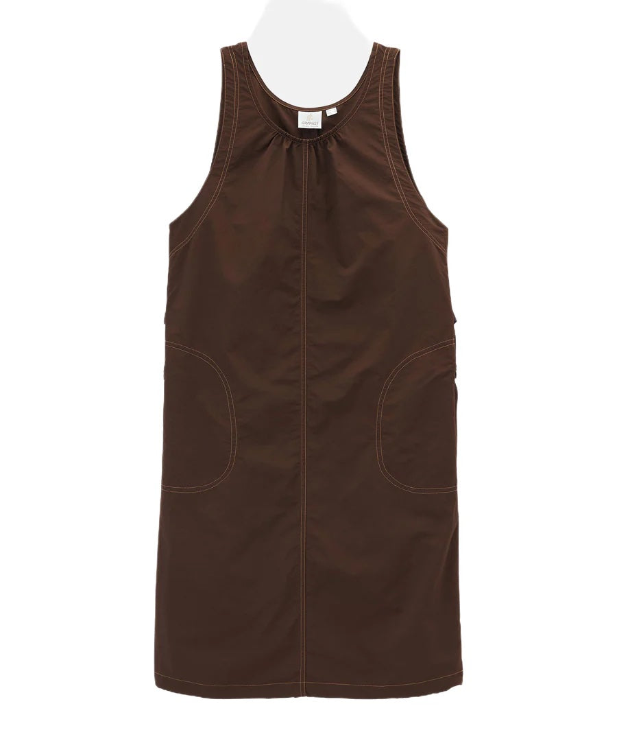 Nylon Dress - Chocolate