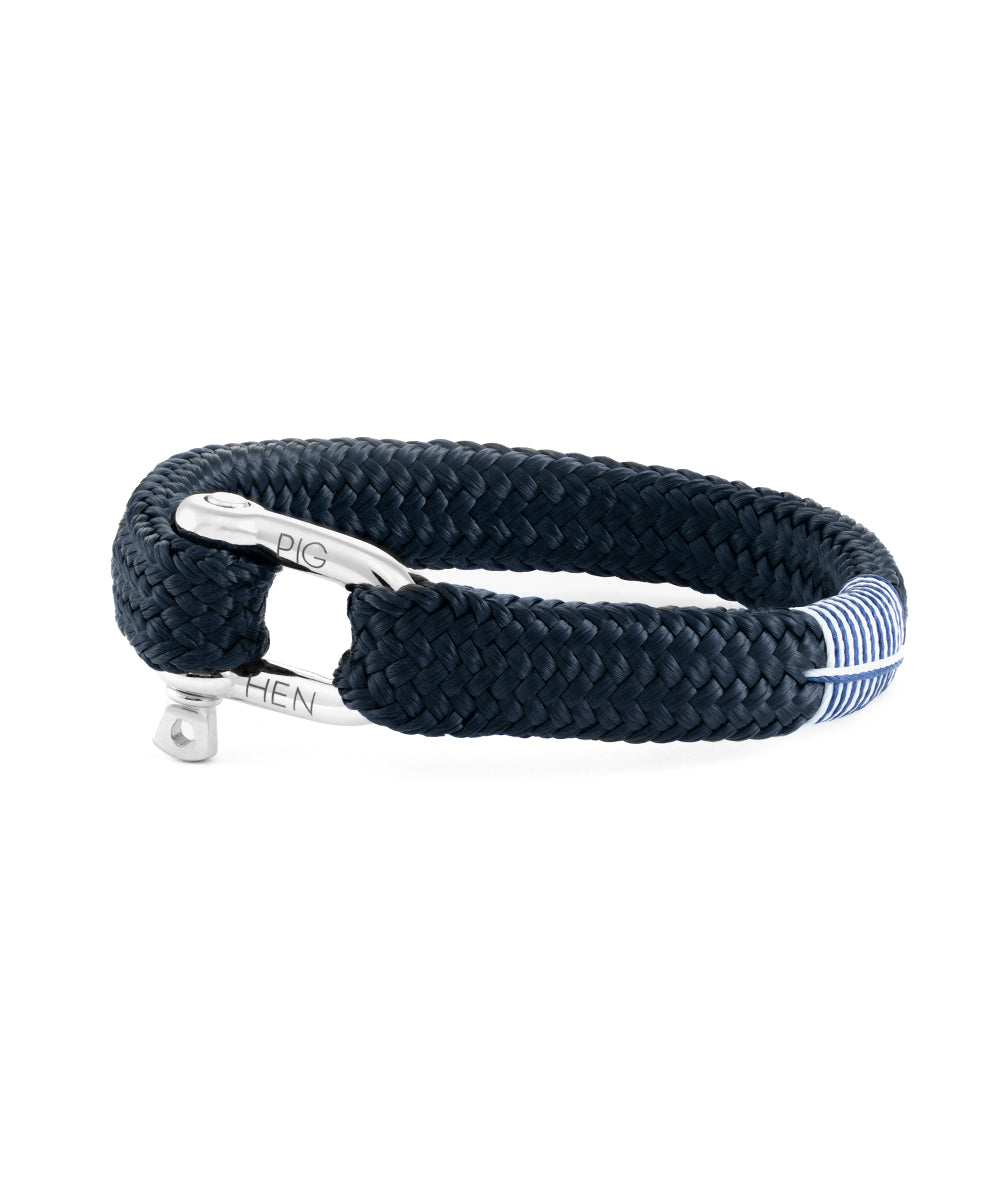 Gorgeous George - Navy/Silver