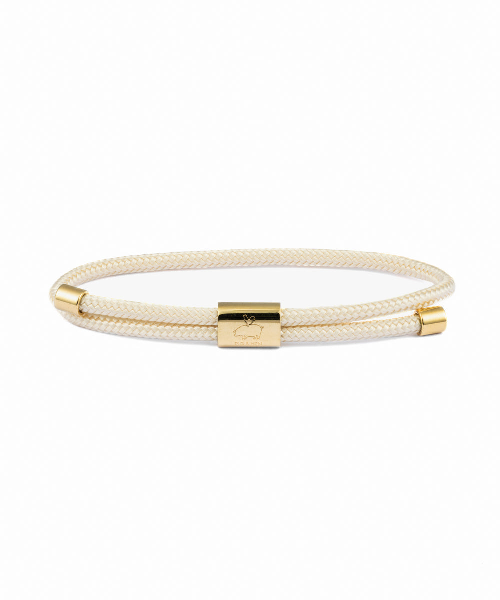 W Little Lewis - Ivory/Gold
