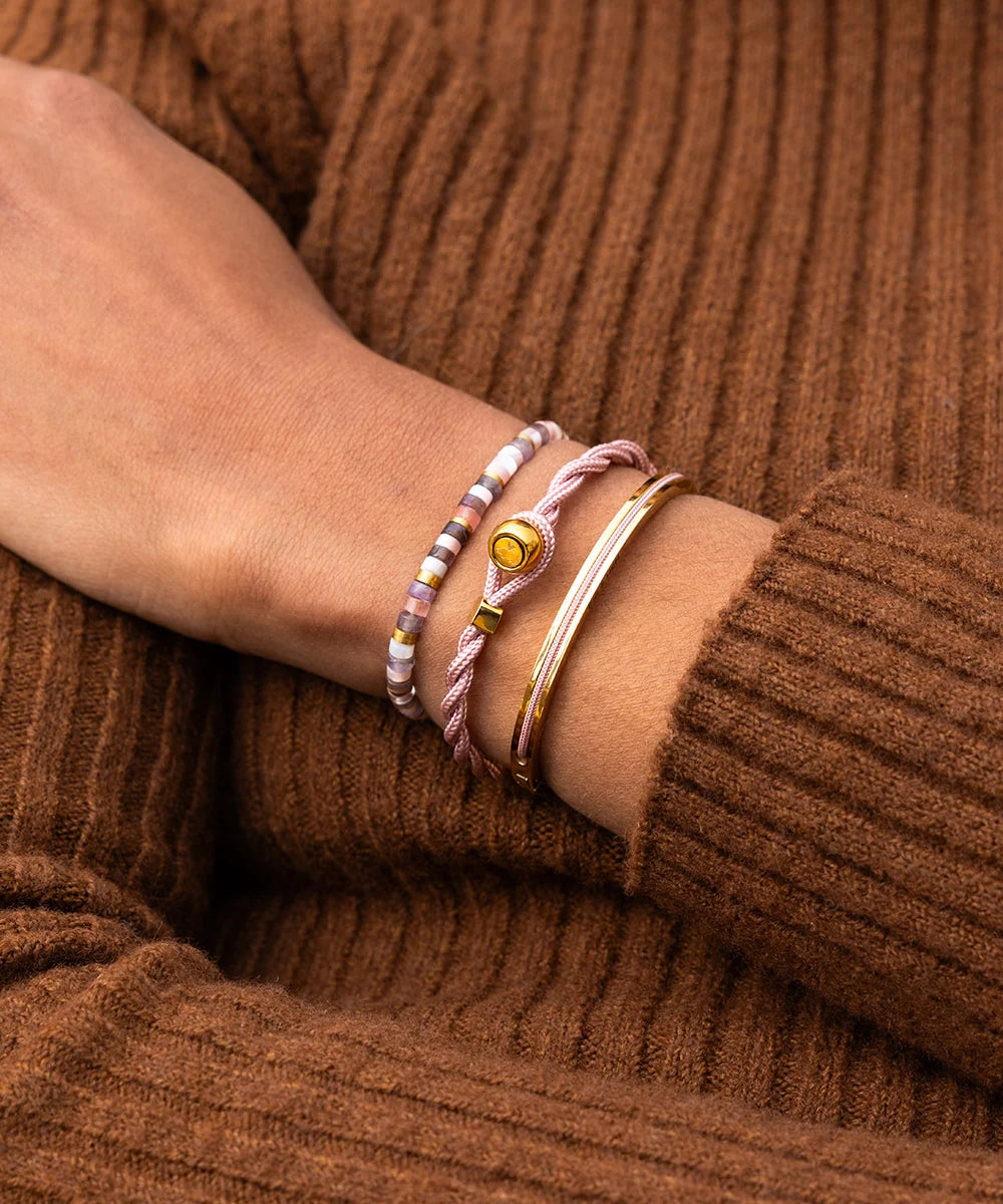 Maya Lou - Dusty Pink / Gold