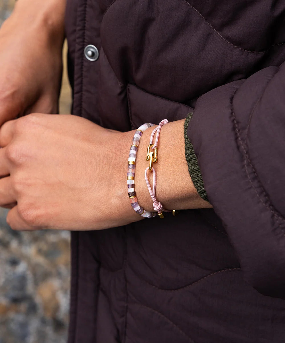 Mia - Dusty Pink / Gold