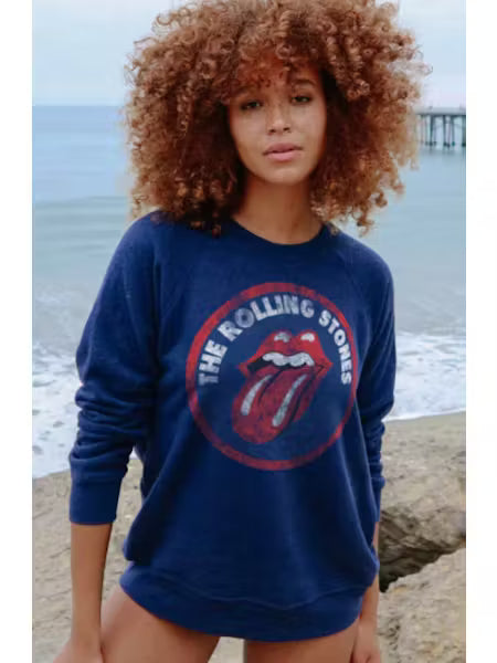 ROLLING STONES LOGO SWEATSHIRT