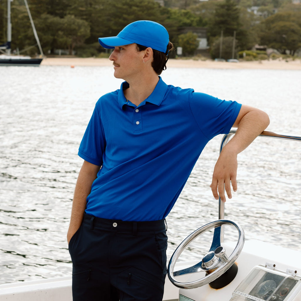 Signature Polo SS - Blue