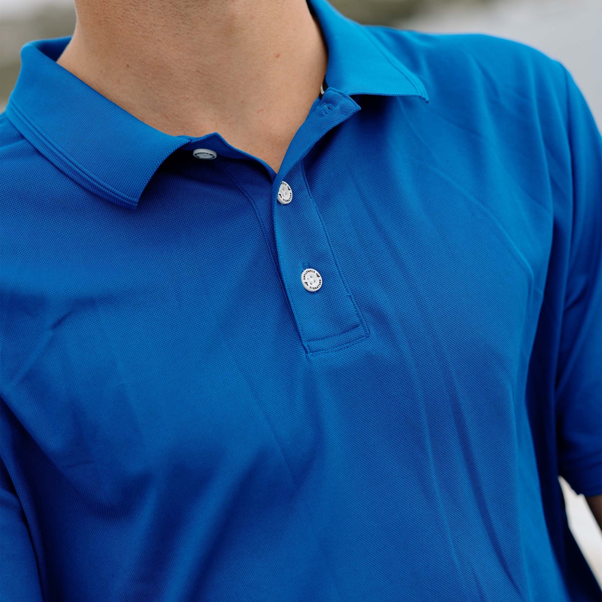 Signature Polo SS - Blue