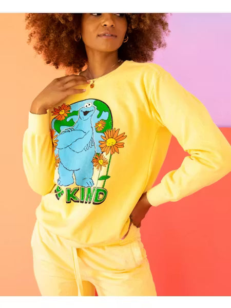 Sesame Street Be Kind Cookie Monster Sweatshirt