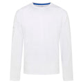 Crew Tech Tee LS - White