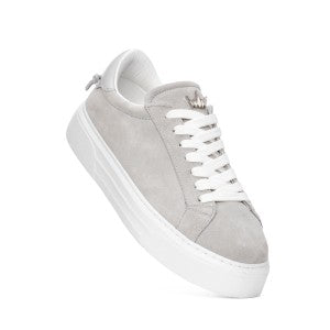 Arc Suede Genuine Leather Shoes - Grey