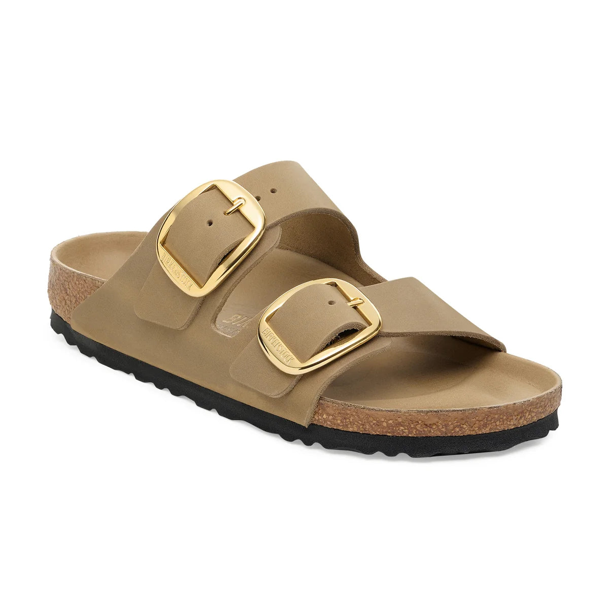 Arizona Big Buckle Tabacco Brown Oiled Leather Narrow