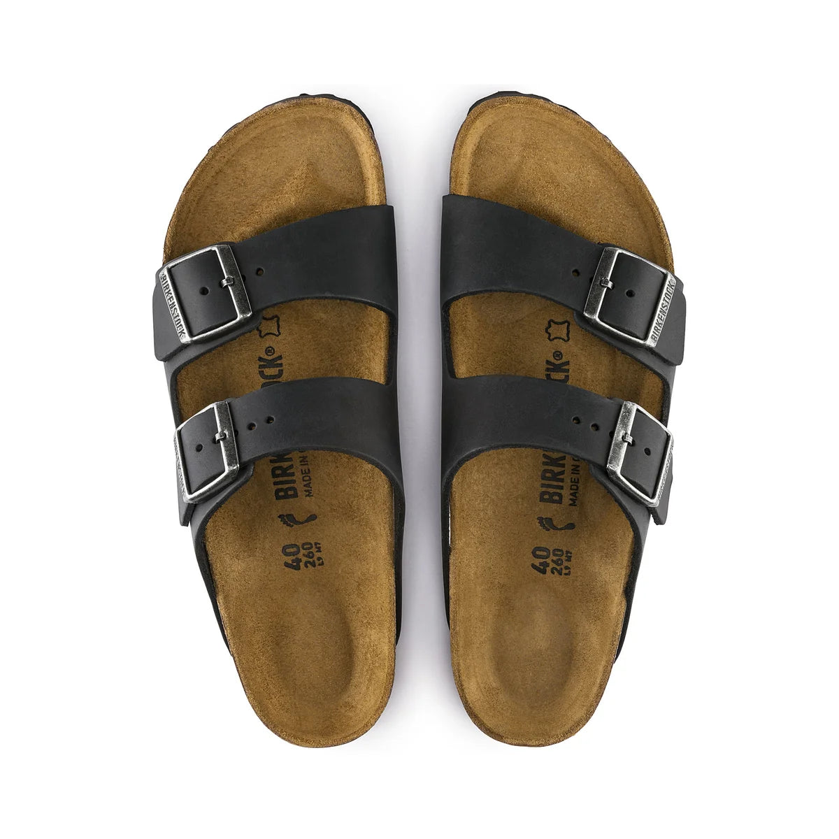 Arizona Black Oiled Leather Regular