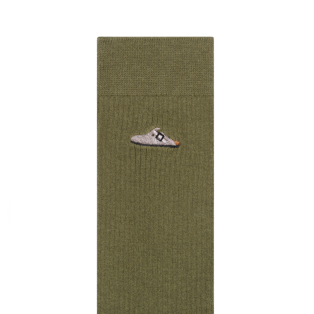 Cotton Rib Pine Green