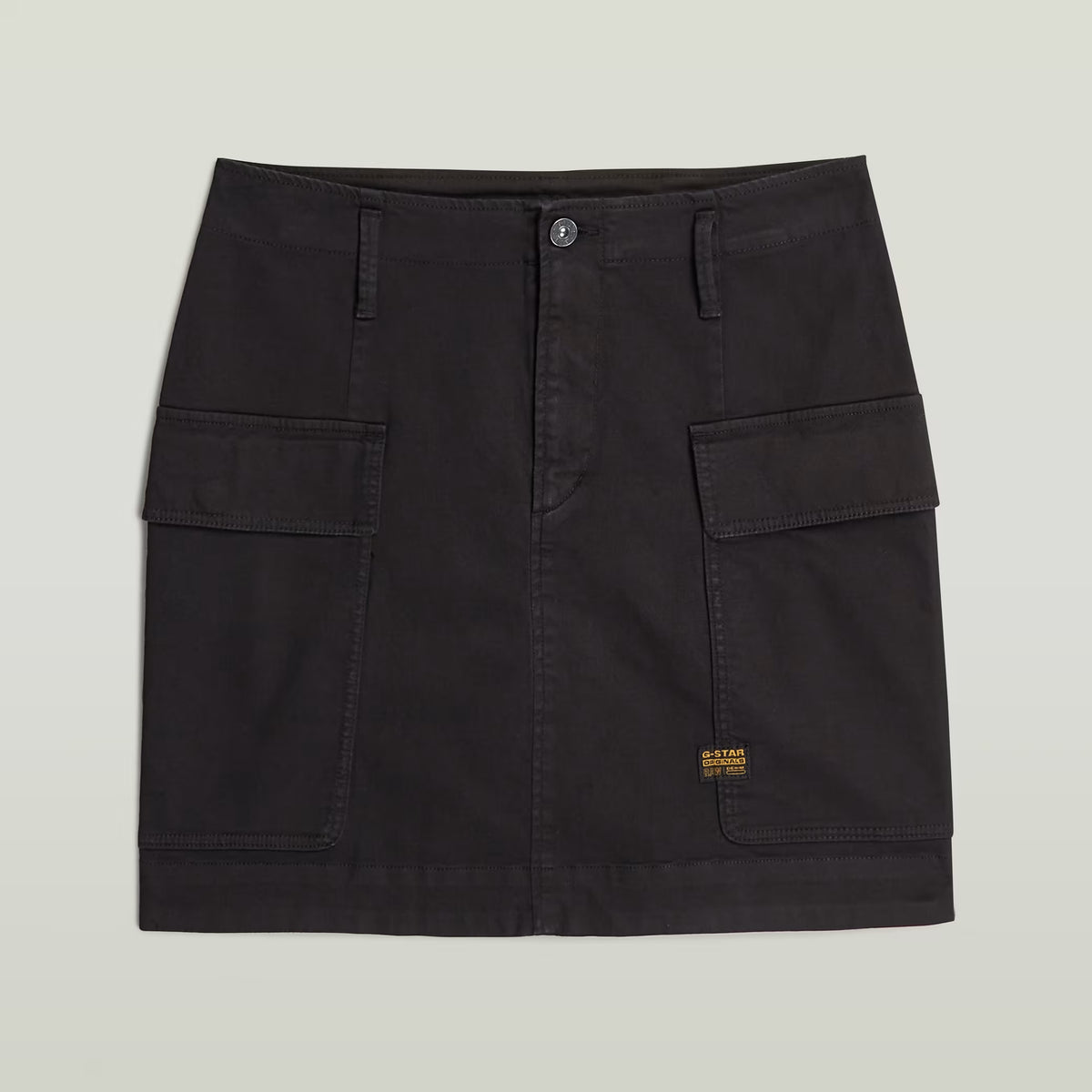 Cargo Short Skirt - Black