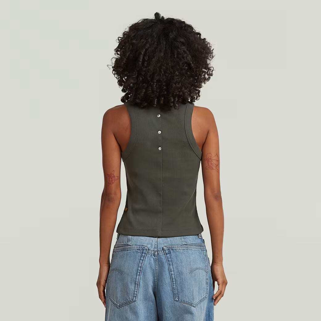 Heritage Hardware Tank - Asphalt